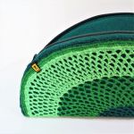 torebka 3 zielenie - zbliżenie na torebkę i wnętrze torebki