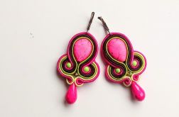 Kolczyki sutasz Pink Tears