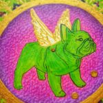 Obrazek mandala dla miłośnika psów MOPS - dla miłośniczki psów