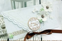 Kopertówka z okazji ślubu- mięta z czekoladą