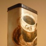 Metalowy pojemnik na kawę - Metalowy pojemnik na kawę