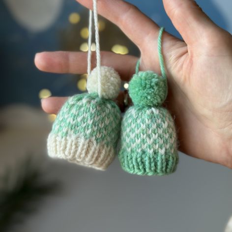 OZDOBY CHOINKOWE, DEKORACJE ŚWIĄTECZNE, 2 SZT