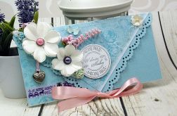 Kartka ślubna- sweet candy