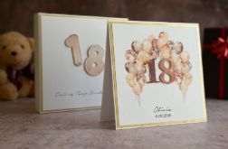 Kartka na 18 urodziny z pudełkiem, BH 20C