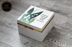 Skrzynka na pamiątkę Komunii Św. Konwalie