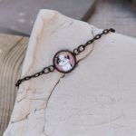 Bransoletka z kaboszonem Kocia Elegancja - 4