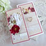 Ślubna kartka w pudełku 1063 - 