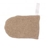 Lniana Rękawiczka do Mycia Twarzy 15×11 cm Naturalna Pielęgnacja - 