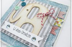 Kartka urodzinowa na ROCZEK ze słoniem 1