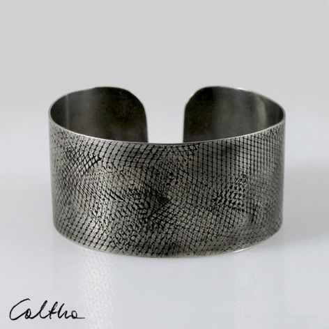 .Wężowa - metalowa bransoleta 150425-01