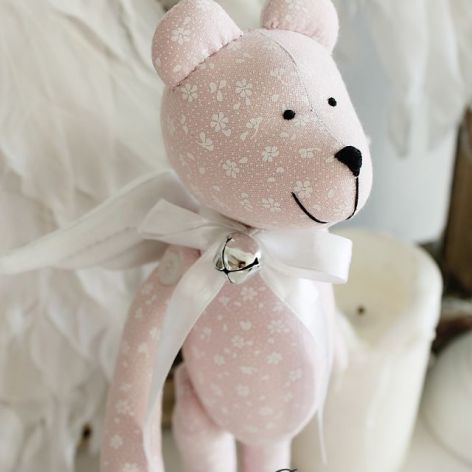 COTTONI miś ze skrzydełkami  i dzwoneczkiem