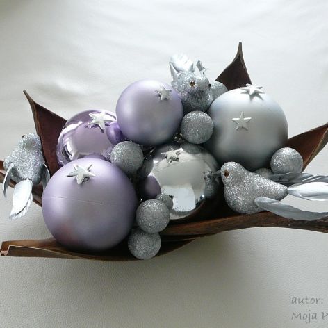 Dekoracja "Ptasia zima"