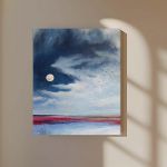 Pomiędzy nocą a świtem-obraz akrylowy  - 