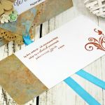 Kopertówka ślubna-miętowe latte - 