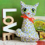 Kotek torebkowy - Gepard - 25 cm - Idealny prezent dla każdej kociary.