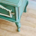 Ręcznie malowana szafka, oryginalny uchwyt, motyl, romantyczna - 