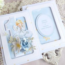 Kartka na Roczek i Chrzest w pudełku 52