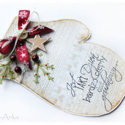 Kartko - rękawiczka świąteczna