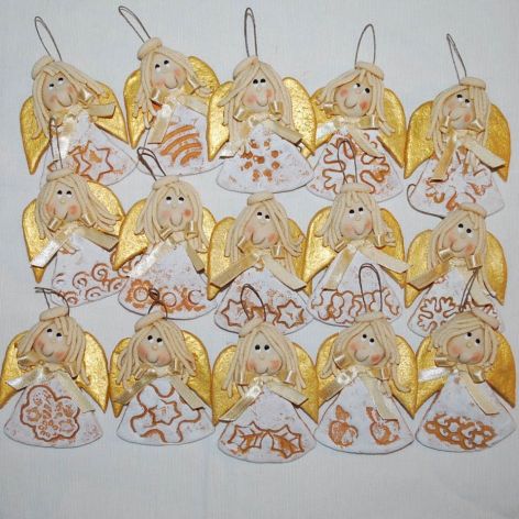 Aniołki ... 15 złotoskrzydłych