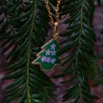 Wisiorek Green Christmas Tree - 