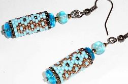 peyote tube niebieskie