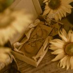 ZAKŁADKA DO KSIĄŻKI Z KWIATEM SŁONECZNIKA - zakładka do książki słonecznik