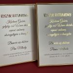 komplet złotych ramek koszyk ratunkowy - ramka koszyk ratunkowy