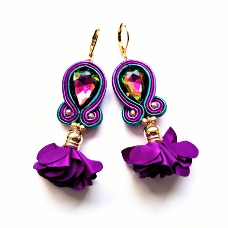 Wrzosy Kolczyki sutasz