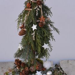 choinka z sankami