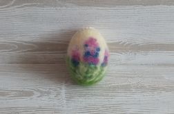 Jajeczko z lawendą z wełny