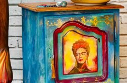 Szafka z Fridą Kahlo, szafka nocna, ręcznie malowana