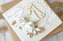 Kartka ślubna w pudełku - rustykalna Natura.5