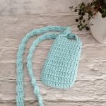 Mini torebka ,crossbody,na telefon,mięta - 