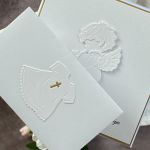 Kartka na chrzest w pudełku z kopertą, 72 - Kartka na chrzest w pudełku