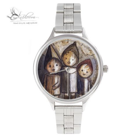 Zegarek Art z bransoletą "Troje dzieci"