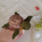 Grzechotka żółwik, Gryzak na kółku, Prezent dla maluszka - 