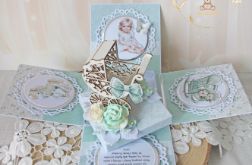 Exploding box chrzest "Sweetheart1" GOTOWY