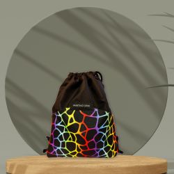 Worek-plecak Kolorowa żyrafa 