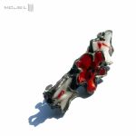 Na biało i czerwono - klamra