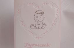 Zaproszenie na Chrzest św. lub Urodziny w11