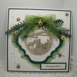 Kartka na Boże Narodzenie w pudełku 09