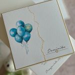 Kartka na 50 urodziny z pudełkiem, BH 31 - Kartka na 50 urodziny z pudełkiem