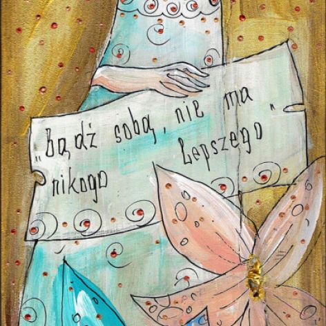 Deseczka #56  "Bądź sobą" 