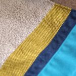 Różowa torba patchwork na ramię - 