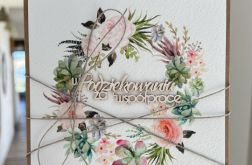 Kartka w podziękowaniu za współpracę