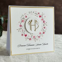 Ręcznie robione zaproszenia komunijne, 58C