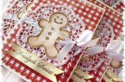 Kartka świąteczna z piernikiem