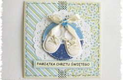 Kartka na Chrzest dla chłopca