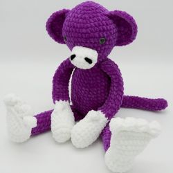 Małpka fioletowa