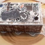 Pudełko na kawę z motorem - Centralnie